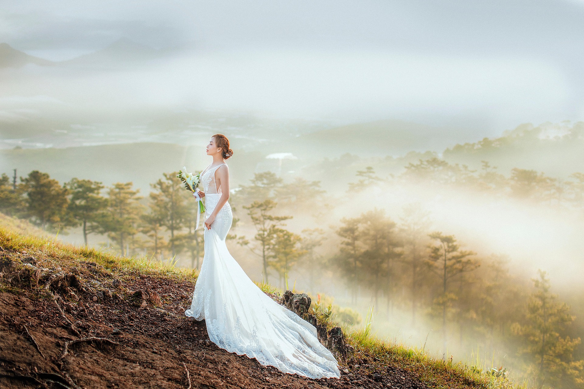 Bride & Mountain